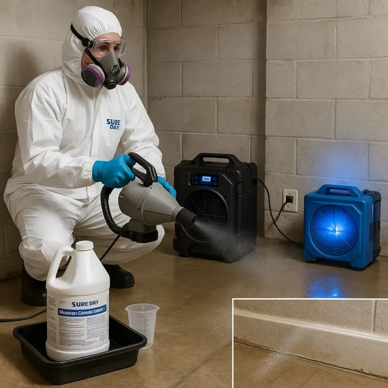 Sanitization and Odor Removal process in Botkins, OH