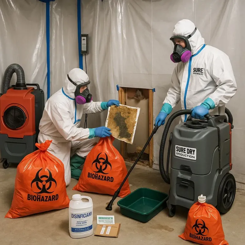 Contaminated Water Handling Protocols process in Botkins, OH